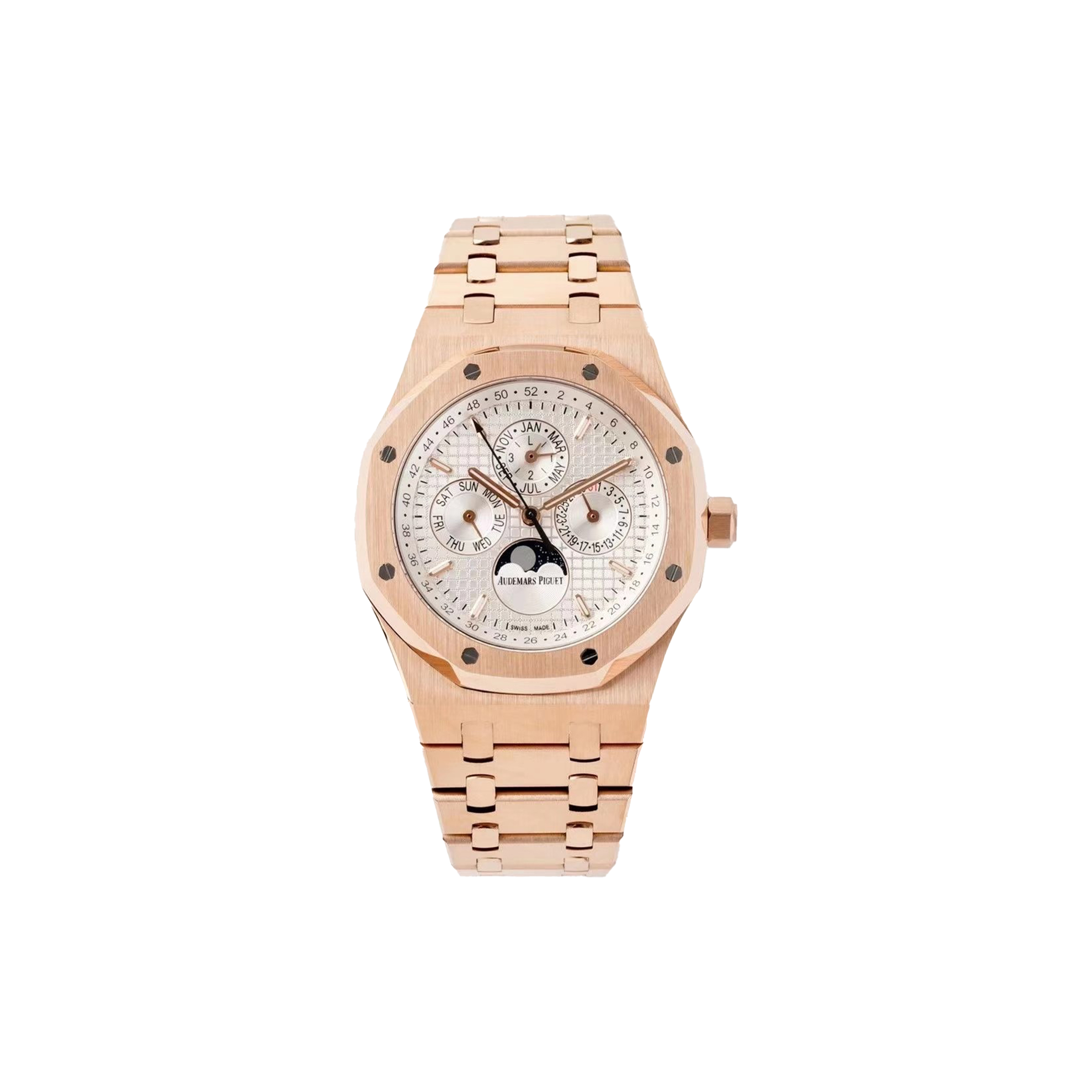 AUDEMARS PIGUET ROYAL OAK PERPETUAL CALENDAR WATCH 26574OR.OO.1220OR.01